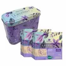 Imagem do produto Kit Lavanda Brasileira Lata Sabonete Vegetal (2 Produtos) - Davene