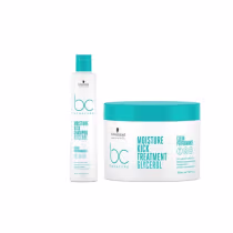 Imagem do produto Kit Schwarzkopf Bonacure Clean Performance Moisture Kick - Shampoo 250ml + Máscara Capilar 500ml ( 2 Produtos)