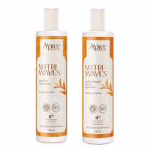 Imagem do produto Apice Kit Shampoo e Condicionador Nutri Waves 300ML