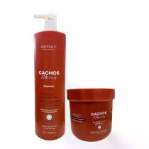 Imagem do produto Kit Arvensis Professional Cachos Naturais - Shampoo 1L + Geleia Alta Fixação 500g