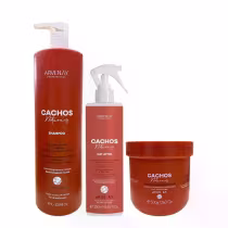 Imagem do produto Kit Arvensis Professional Cachos Naturais - Shampoo 1L + Máscara 500g + Day After 250ml