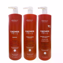 Imagem do produto Kit Arvensis Professional Cachos Naturais - Shampoo 1L + Condicionador 1L + Ativador De Cachos 1L