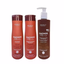 Imagem do produto Kit Arvensis Professional Cachos Naturais - Shampoo 300ml + Condicionador 300ml + Ativador Crespos 300ml
