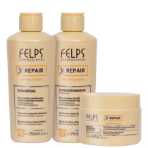 Imagem do produto Kit Felps Professional XRepair Bio Molecular Trio (3 Produtos)