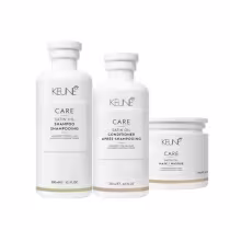 Imagem do produto Kit Keune Satin Oil- Shampoo 300ml + Condicionador 250ml + Máscara 200ml