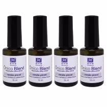 Quatro frascos de Reparador para Unhas RHR Cosméticos.