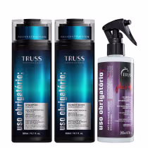 Imagem do produto Truss Uso Obrigatório Kit Shampoo Condicionador e Plus+ Reconstrutor 260ml