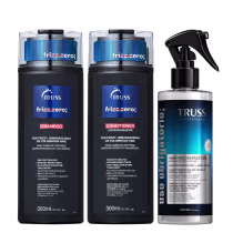 Imagem do produto Truss Frizz Zero Kit Shampoo Condicionador e Uso Obrigatório Reconstrutor 260ml