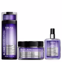 Imagem do produto Truss Blond Revolution Kit Shampoo Máscara e Finalizador Capilar 100ml