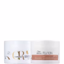 Imagem do produto Kit Wella Professionals - Fusion + Oil Reflection Duo Mask (2 Produtos)