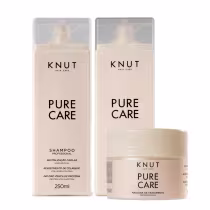 Imagem do produto Knut Pure Care Kit Shampoo + Condicionador + Máscara 300g