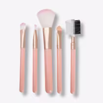 Imagem do produto Kit 5 Pincéis De Maquiagem Nude Collection Nybc Beauty