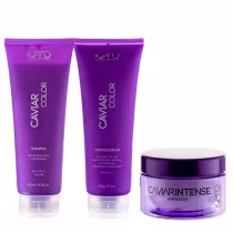 Imagem do produto Kit K.Pro Caviar - Shampoo & Condicionador 240ml & Máscara Intense 165g