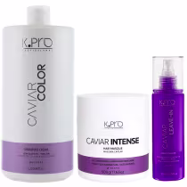 Imagem do produto Kit K.Pro Caviar - Shampoo Cream 1L  & Máscara Intensa 500g & Leave-In 200ml