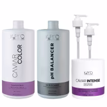 Imagem do produto Kit K.Pro Caviar - Shampoo Cream 1L  & Máscara Intensa 500g + Ph Acidificante 1Kg + Válvula Pump