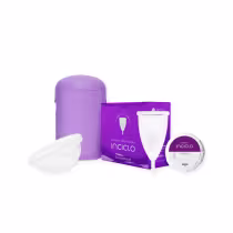 Imagem do produto Kit Menstrual Inciclo: Coletor, Disco, Cápsula e Sabonete - B