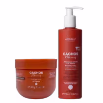 Imagem do produto Kit Arvensis Professional Cachos Naturais - Ativador de Cachos 300ml + Geleia Ativadora Alta Fixação 300g