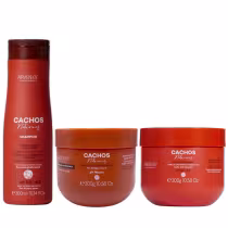 Imagem do produto Kit Arvensis Professional Cachos Naturais - Shampoo 300ml + Máscara 300g + Geleia Alta Fixação 300g