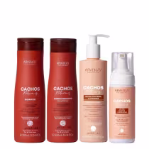 Imagem do produto Kit Arvensis Cachos Naturais Light - Shampoo & Condicionador + Geleia 300ml & Mousse 150ml