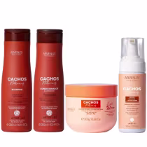 Imagem do produto Kit Arvensis Cachos Naturais Light - Shampoo & Condicionador 300ml + Máscara 2x1 300g & Mousse 150ml