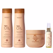 Imagem do produto Kit Arvensis Cosméticos Naturais Tec Oil -Shampoo & Condicionador 300ml + Máscara 300g + Óleo 60ml
