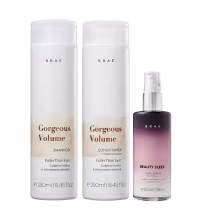 Imagem do produto Kit Braé Gorgeous Volume - Shampoo & Condicionador 250ml + Beauty Sleep 100ml