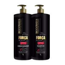 Imagem do produto Kit Força Com Pimenta (1L) Shampoo e Condicionador