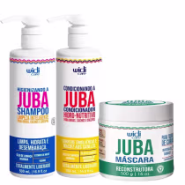 Imagem do produto Kit Widi Care - Juba Shampoo + Condicionador + Máscara Reconstrutora 500