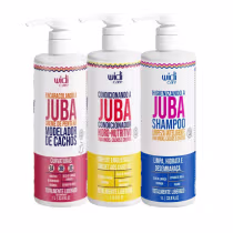 Imagem do produto KIT Widi Care - Juba Shampoo + Juba Condicionador Hidro-Nutritivo + Encaracolando 1L