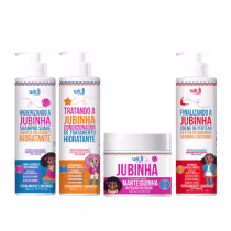 Imagem do produto Kit Widi Care Jubinha - Shampoo + Condicionador + Máscara + Creme de Pentear Pesadinho
