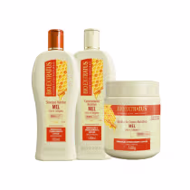 Imagem do produto Kit Mel Shampoo, Condicionador e Banho de Creme 500