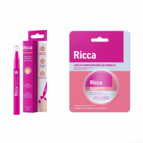 Imagem do produto Kit Ricca Caneta Para Cutículas+Lenço Removedor de Esmalte 32un