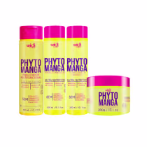 Imagem do produto Kit Widi Care Phytomanga - Shamp+Cond+Máscara+Fina 300g