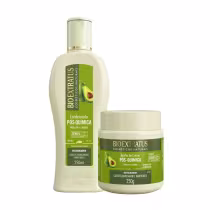 Imagem do produto Kit Pós-Química (250mL) Shampoo e Máscara Bio Extratus
