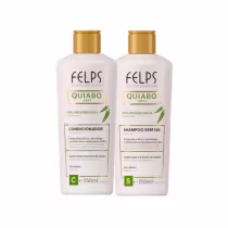 Imagem do produto Felps Quiabo Manutenção Pós Progressiva Shampoo e Condicionador