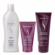 Imagem do produto Kit Senscience Smooth - Shampoo 280ml + Moisture Lock Leave-In 150ml + Inner Restore Deep 200ml