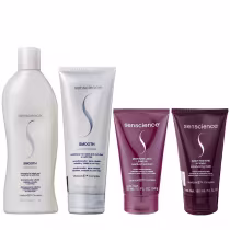 Imagem do produto Kit Senscience Smooth - Shampoo 280ml & Condicionador 240ml + Moisture Lock Leave-In 150ml + Inner Intensif 150ml