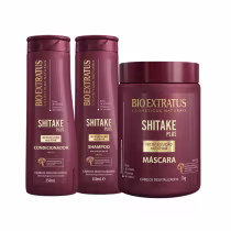 Imagem do produto Kit Shitake Shampoo Cond 350ml Máscara 1KG