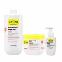 Imagem do produto Kit Yellow Repair Tratamento Reparador - Shampoo 1L + Máscara 500ml + Bond Hero 100ml
