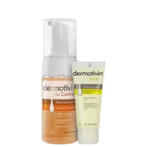 Imagem do produto Kit Dermotivin Esfoliação e Sabonete em Espuma Pele Oleosa (2 Produtos)