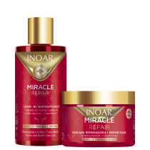 Imagem do produto Kit Inoar Miracle Repair Dupla (2 Produtos)