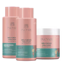 Imagem do produto Kit Inoar Meu Cacho, Meu Crush (3 Produtos)