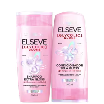 Imagem do produto Kit Elseve L’Oréal Paris Glycolic Gloss Home Care Duo (2 Produtos)
