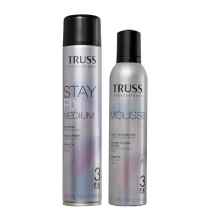 Imagem do produto Kit TRUSS Stay Fix Medium & Mousse Fix (2 Produtos)