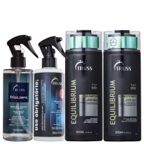 Imagem do produto Kit TRUSS Equilibrium + Uso Obrigatório + Frizz Zero Quarteto (4 Produtos)