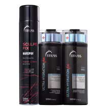Imagem do produto Kit TRUSS Ultra Hydration Plus & Sculpt Fix (3 Produtos)