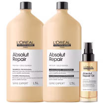 Imagem do produto Kit L'Oréal Professionnel Serie Expert Absolut Repair Gold Quinoa + Protein Salon Trio Care (3 Produtos)