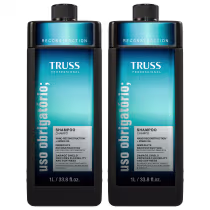 Imagem do produto Kit TRUSS Uso Obrigatório Reconstruction Duo Shampoo Salon (2 Unidades)