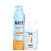 Imagem do produto Kit ISDIN Fotoprotector Fusion Water FPS 60 + Transparent Spray FPS 30 (2 Produtos)