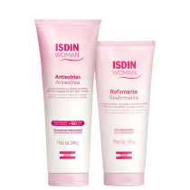 Imagem do produto Kit ISDIN Woman Refirmante + Antiestrias (2 Produtos)